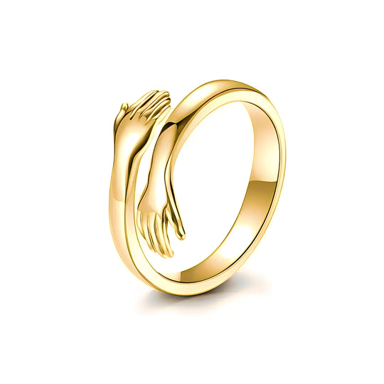 Gold Hug Ring - LOVINGEMS