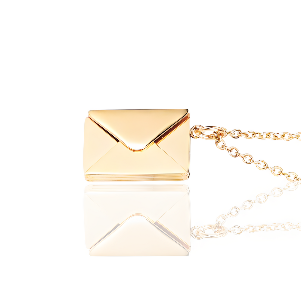 The ‘I Love You’ Envelope Necklace - LOVINGEMS