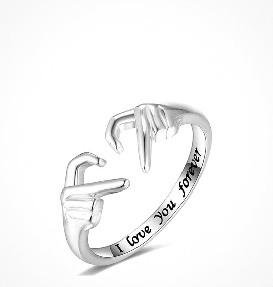 Silver Forever Love Ring - LOVINGEMS