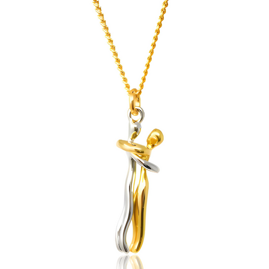 The Gold Hug Necklace - LOVINGEMS